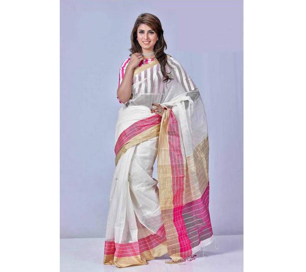 Khadi Tossor Silk saree 
