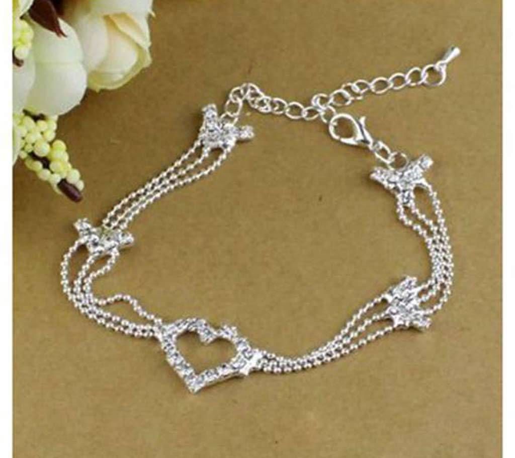 Heart Shaped Anklet (1 pcs)