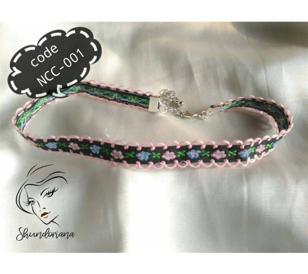 Cotton Choker Necklace