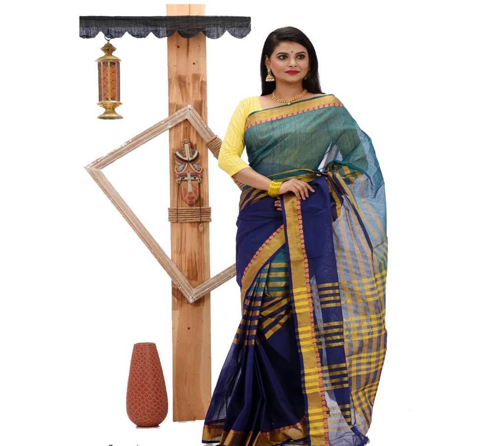 Multi-Color Cotton Saree