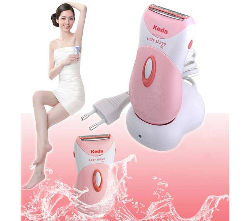 KEDA Lady Women Electric Wireless Shaver Razor
