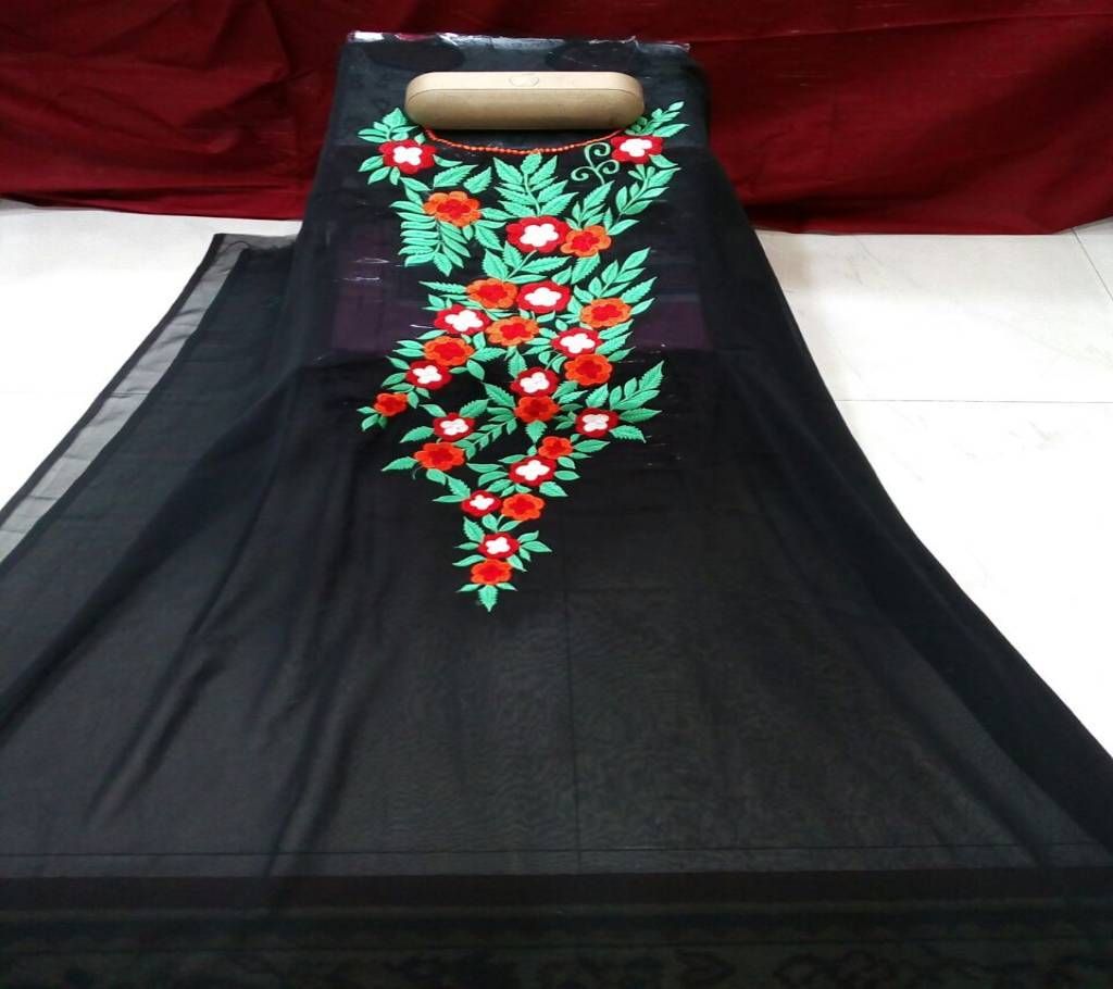 Unstitched Georgette Embroidery 1 Pic