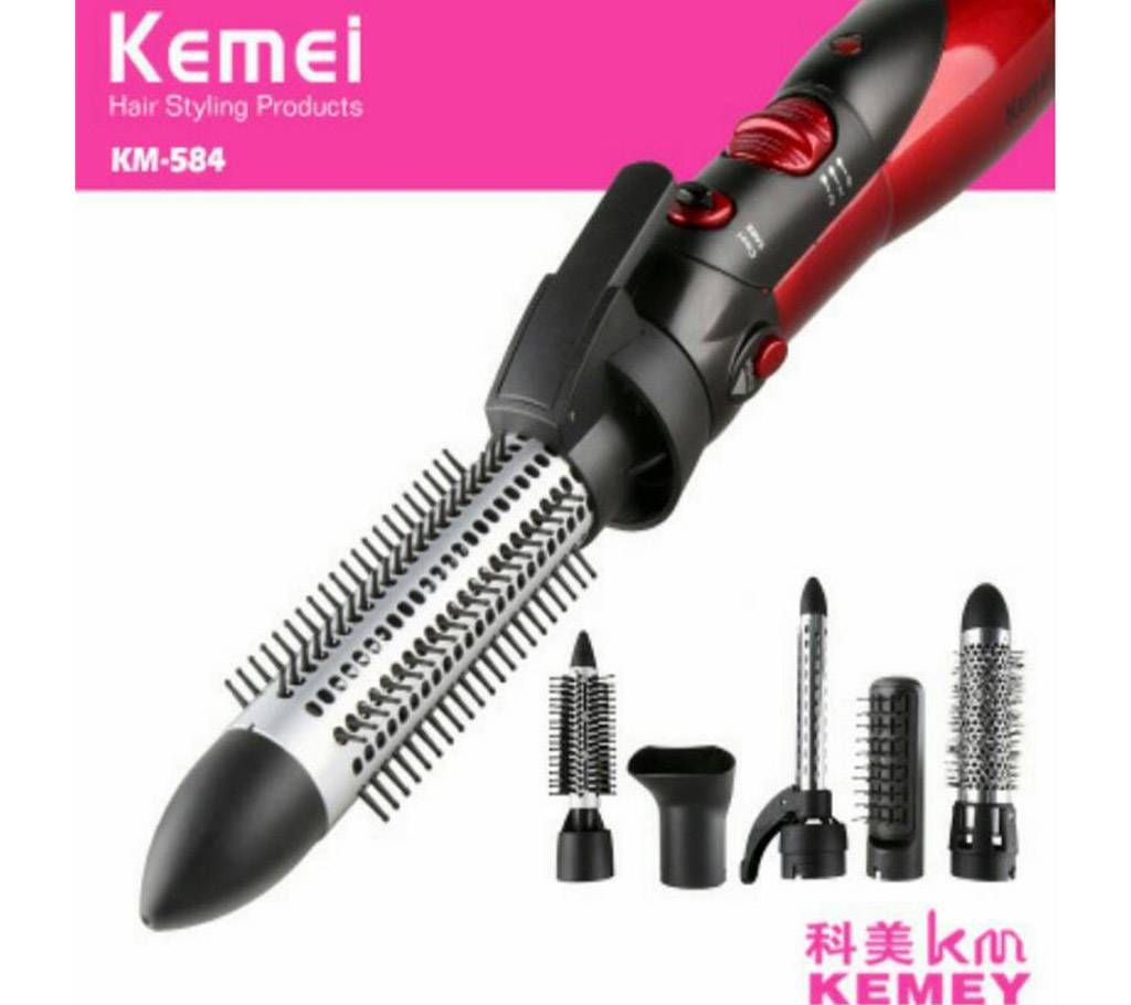 Kemei 5in1 hair styler