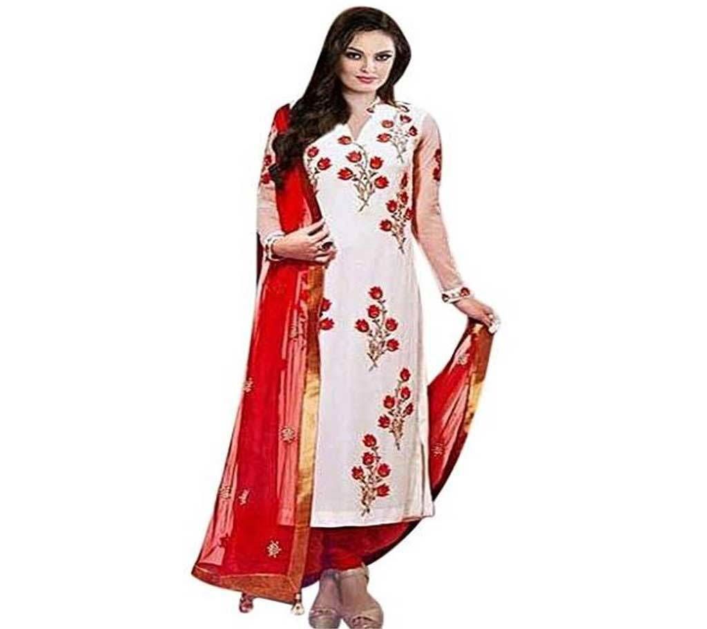 Cotton Unstitched Block Printed Salwar Kameez (Copy)