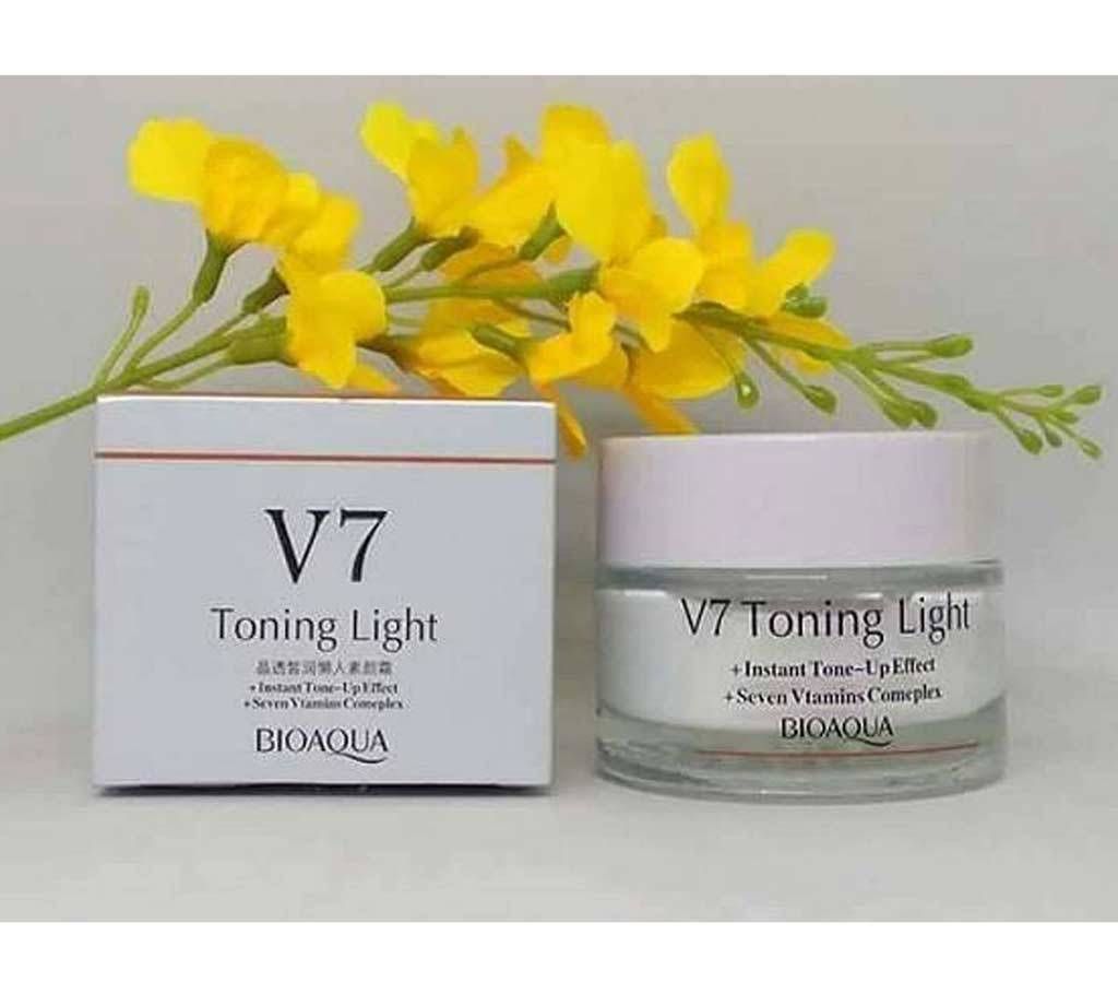 BIOAQUA V7 Toning Light Cream for Lazy Makeup Multivitamin 50g Korea 