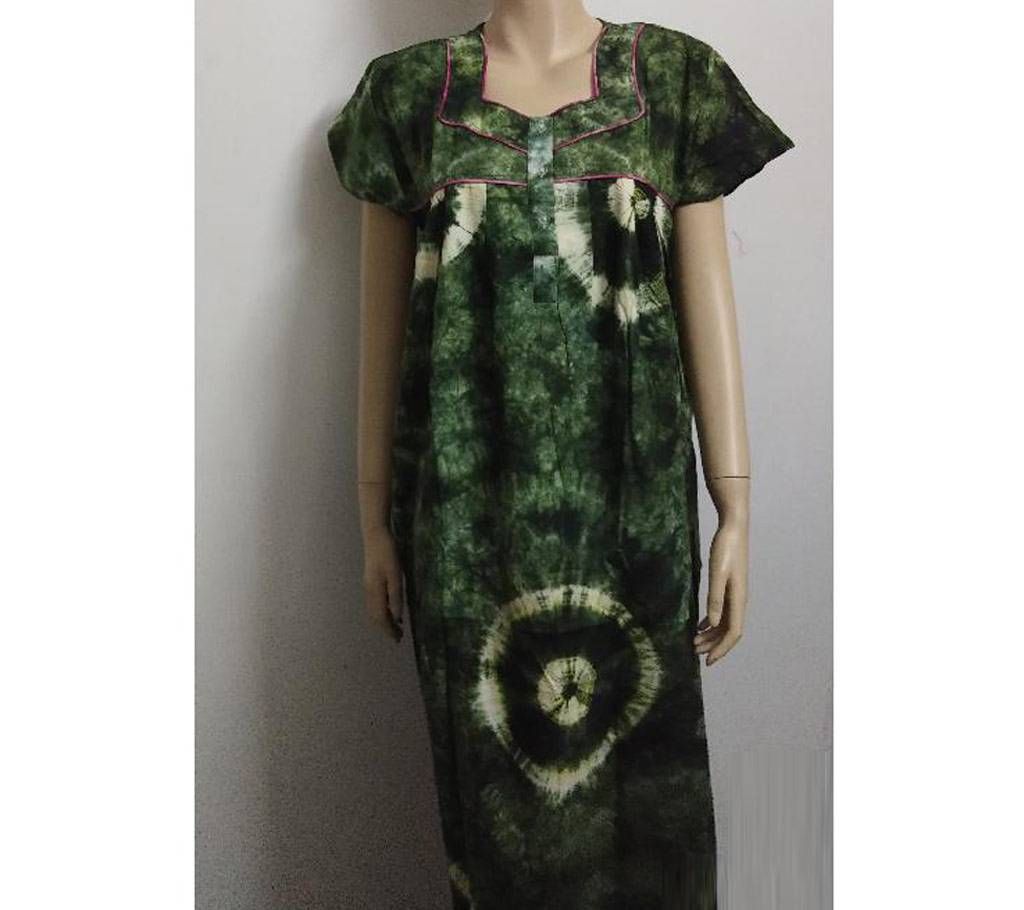 Ladies dye cotton maxi 