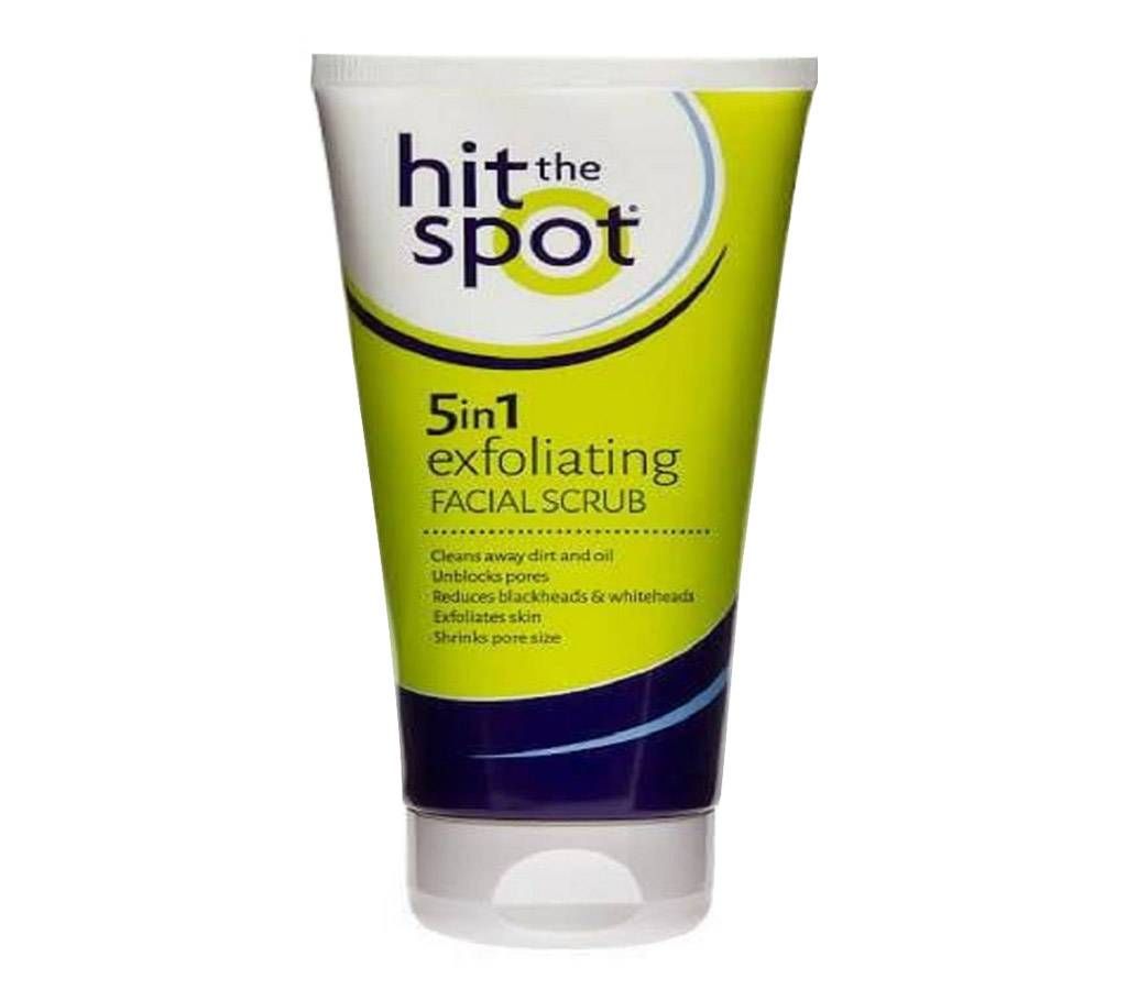 Hit the Spot 5 in 1 Exfoliating Facial Scrub 170gm - UK