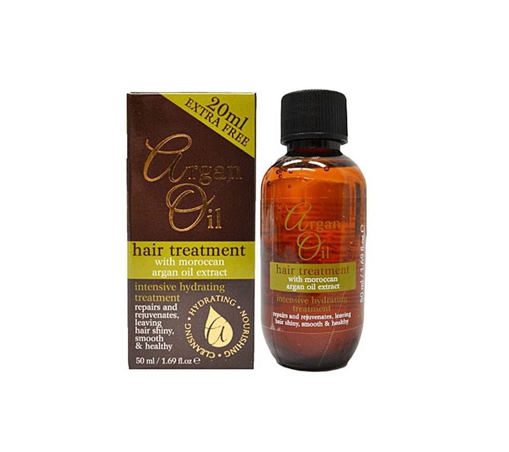 Argan Oil With Moroccan Argan Oil Extract Intensive Hair Treatment - 50ml UK 
