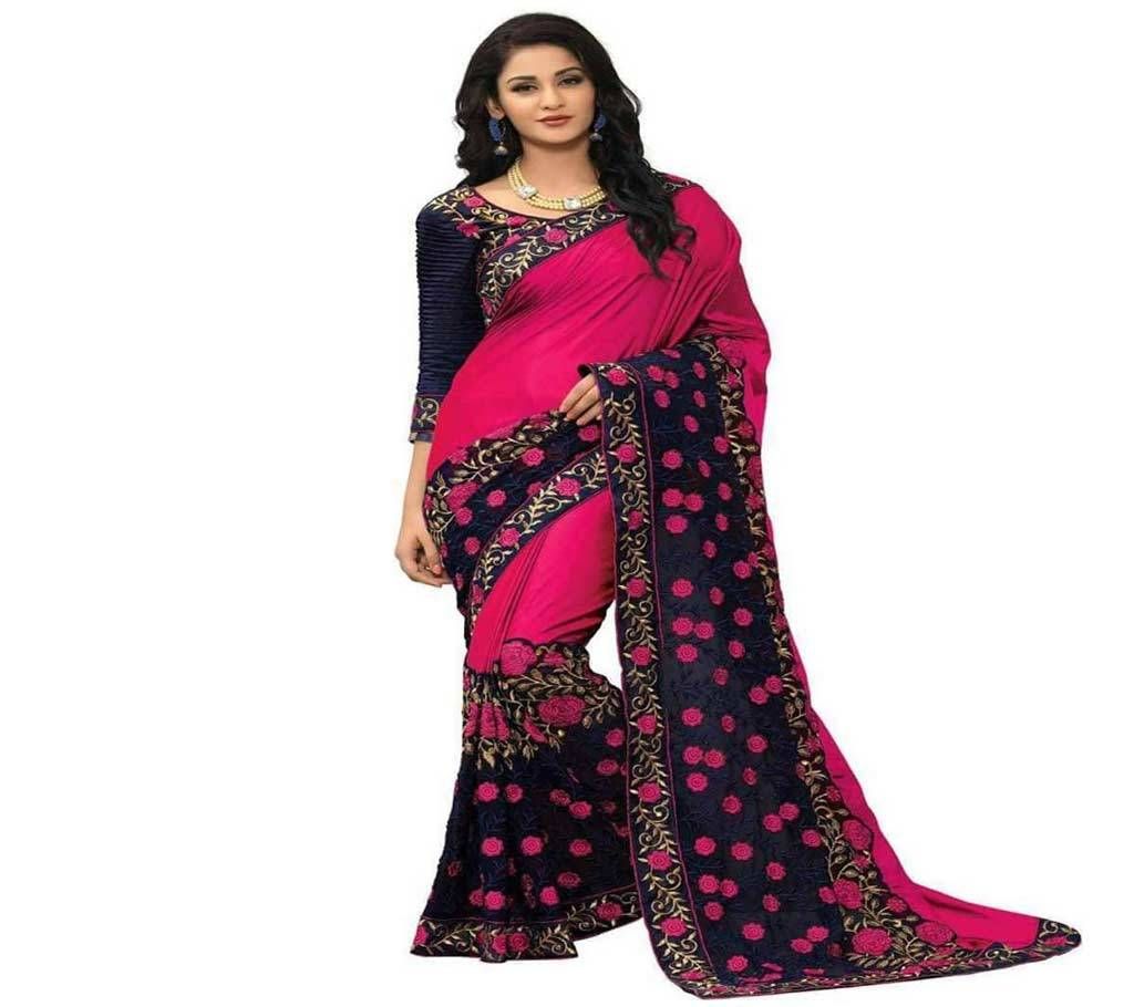 Multi-Color Georgette Saree For Women