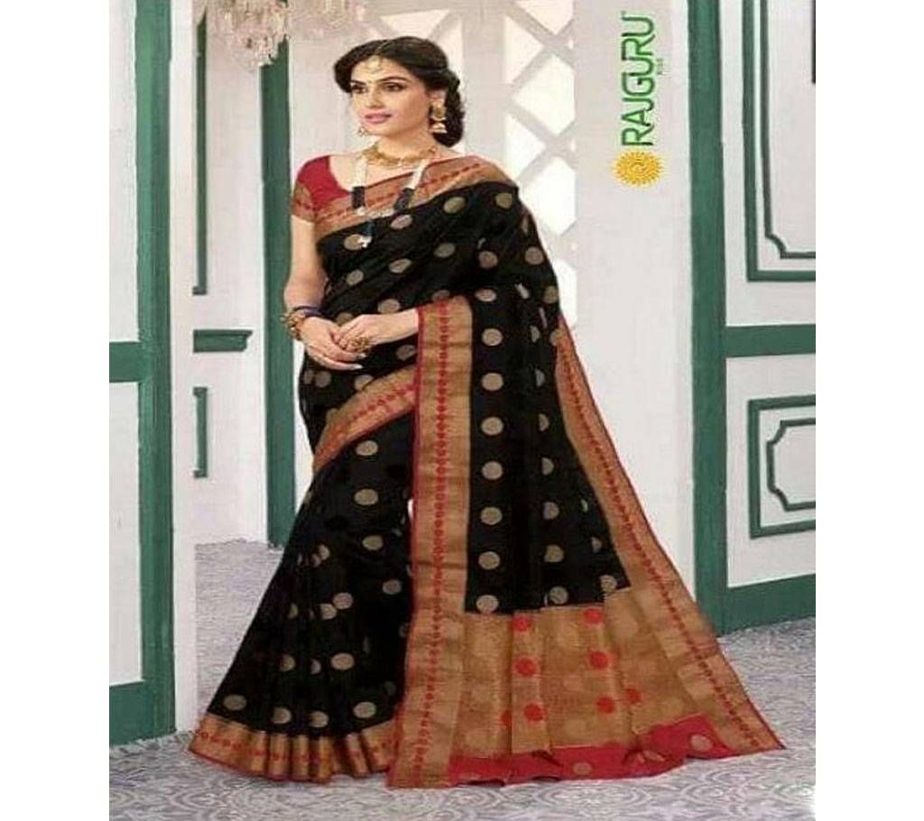 Indian original Rajguru Silk katan Saree for Women