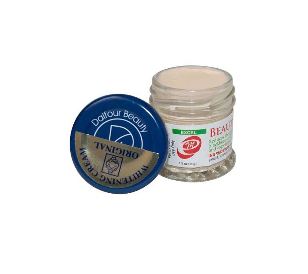 AUTHENTIC DALFOUR BEAUTY GOLD SEAL EXCEL WHITENING CREAM-MAXIMUM STRENGTH  - USA