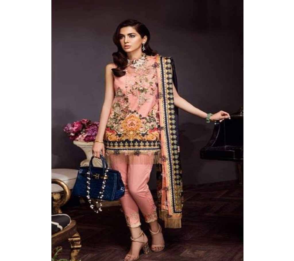 NOOR BY SADIA ASAD Unstitched Three Piece - Copy