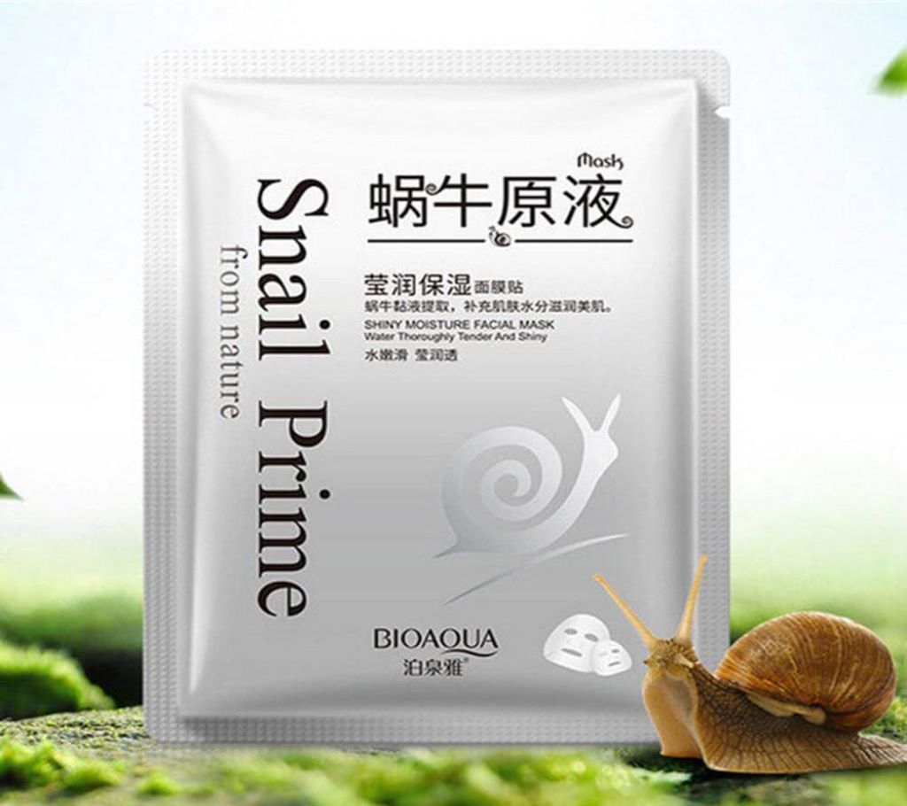BIOAQUA - Snail Prime From Nature Sheet Mask