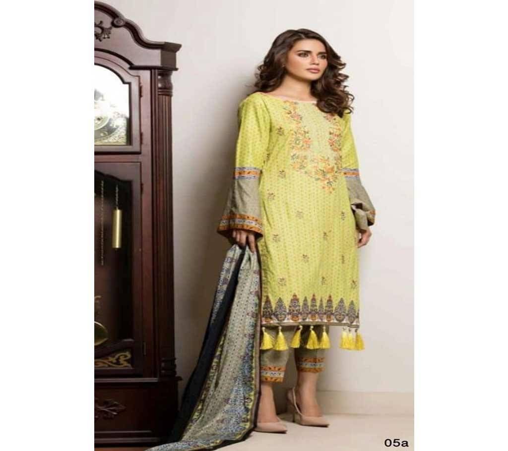 Sahil Pre-Winter - 05-A Unstitched lawn Suit