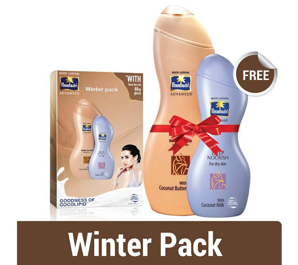 Parachute Body Lotion Advansed Butter Smooth 300ml CO (80ml Deep Nourish Free)