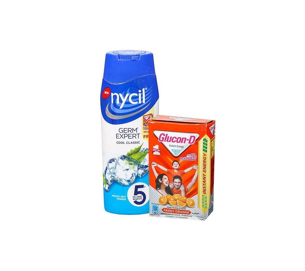 Nycil Germ Kill Prickly Heat Powder 150g (India).