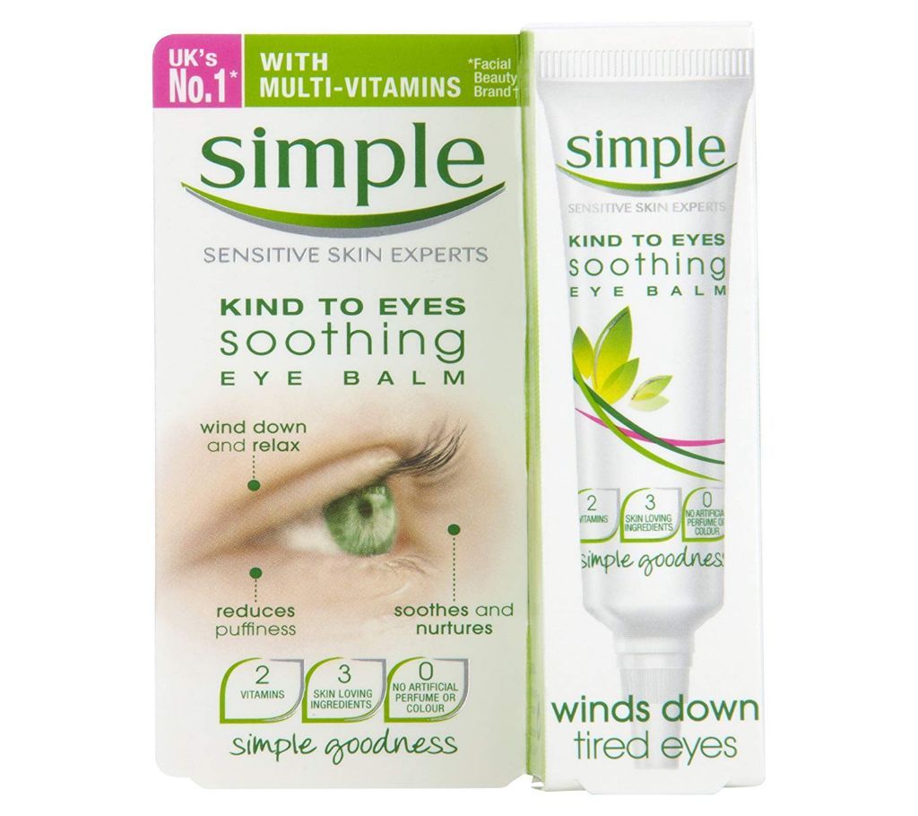 "Simple Kind To Eyes Eye Balm Soothing  "