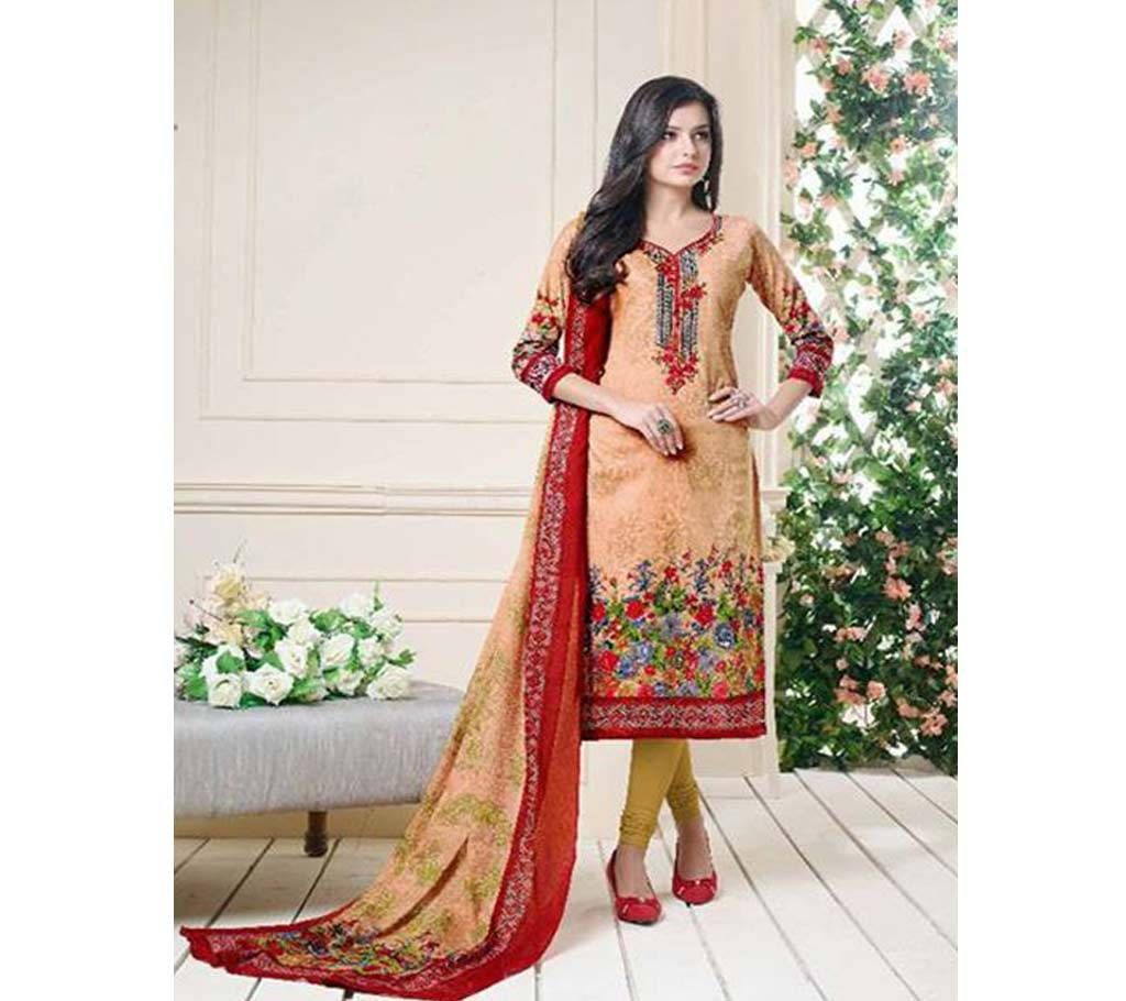 Lavina Brand Unstitched Cotton Three Piece (Copy)