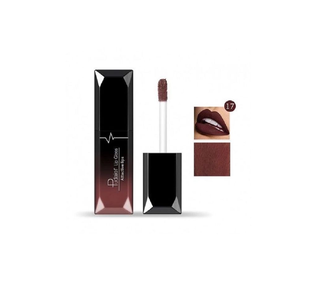 Pudaier Matte Liquid Waterproof Lipstick (P1200)  Shade #17