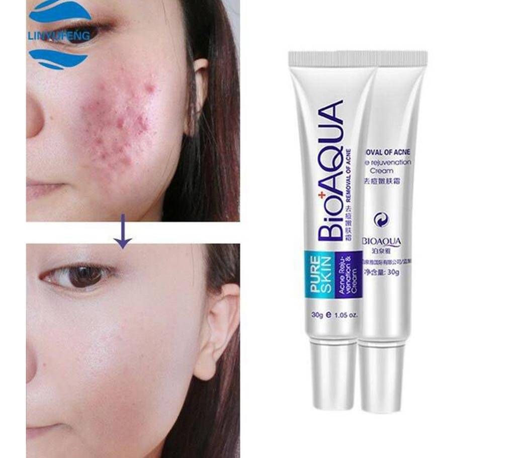 BIOAQUA Pure Skin Acne Cream-30gm-Korea