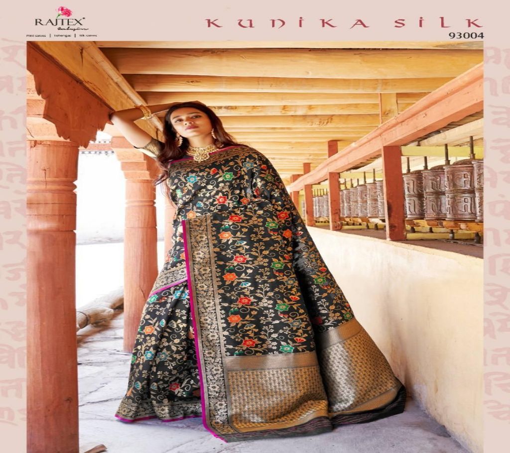 Rajtex Kunika Soft Minari Silk Saree