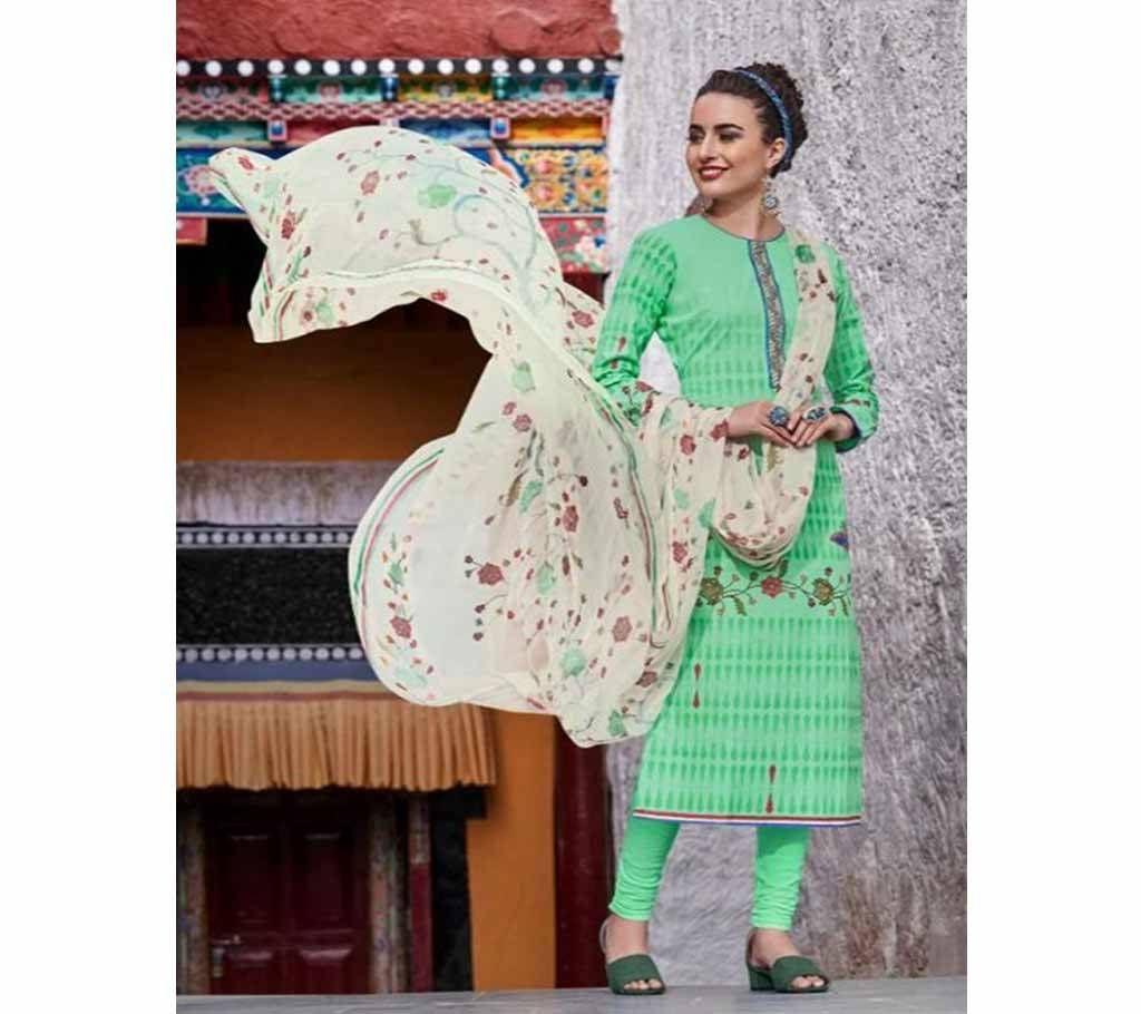 Unstitched Belliza Designer Ruaab Premium Cotton Salwar Kameez