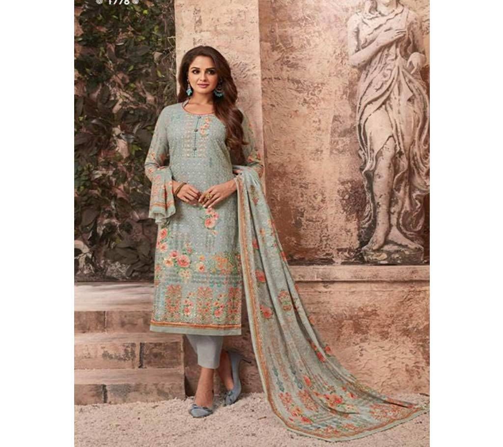 Unstitched Shalika Vol 46 - Baby Blue - 1778 - SST