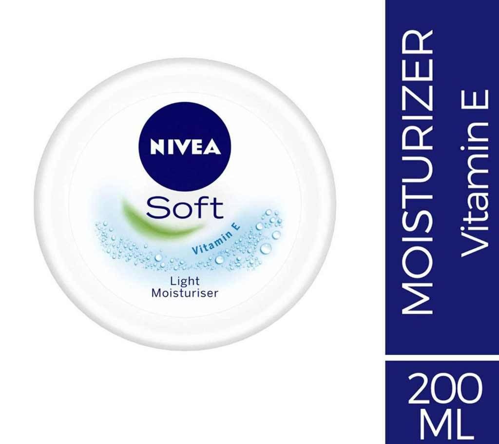 NIVEA Soft Light Moisturising Cream, 200ml Thailand 