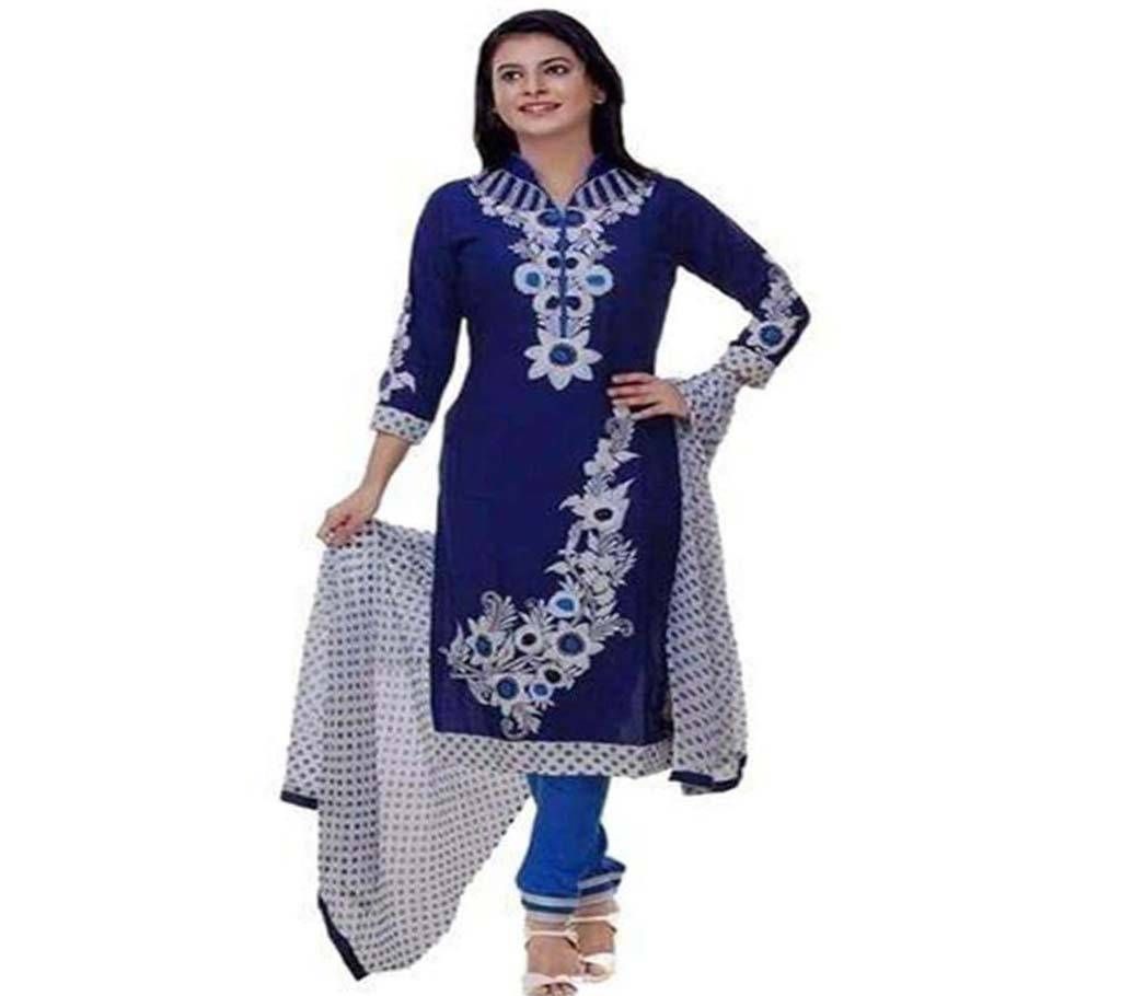 Deshi - Cotton Block - Unstitched - 3Pcs - 013 - MHG