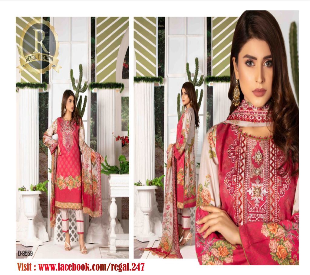 Pakistani Three Piece (TAWAKKAL Alluring)
