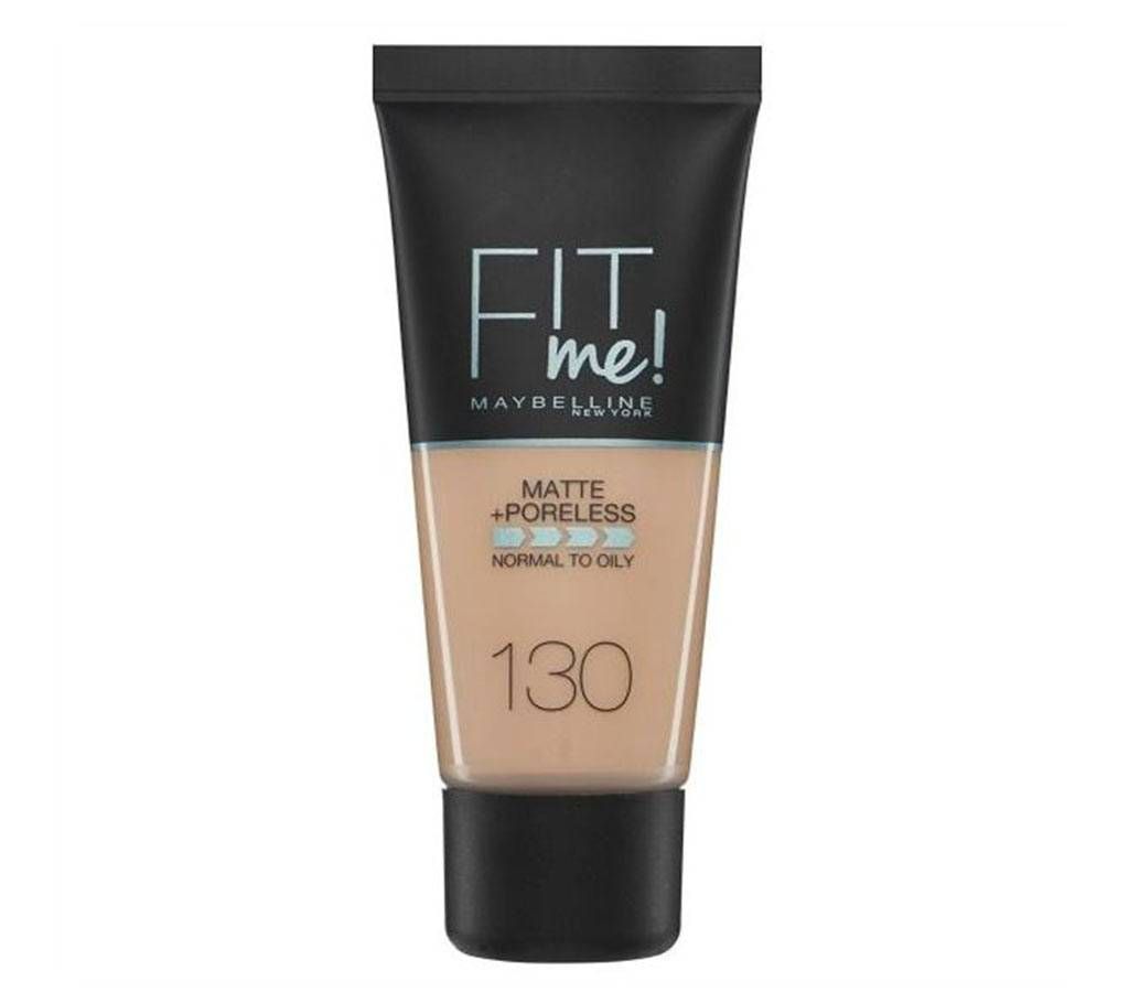 Maybelline Fit Me Matte & Poreless Foundation 130 Buff Beige 30ml-UK