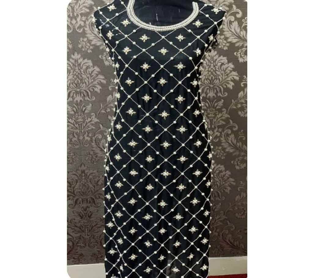 Unstitched one piece karchupi dress