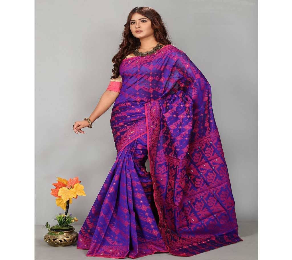 Silk Jamdani Full Body Work-With Blouse Piece