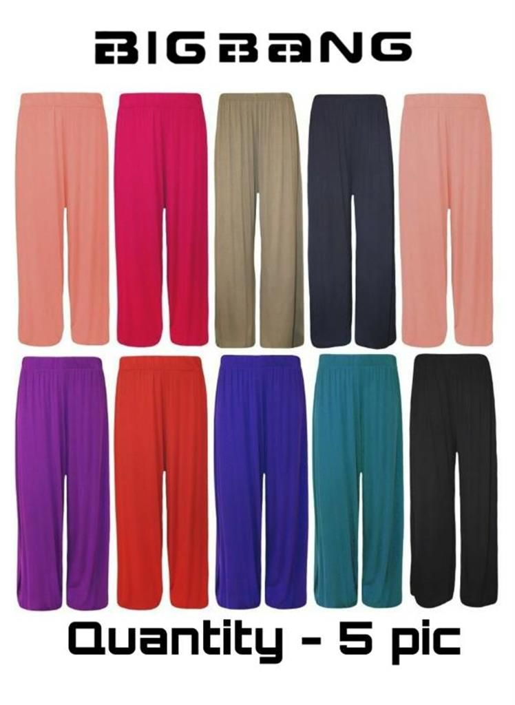 ladies Chinese linen palazzo- 5 pieces combo 