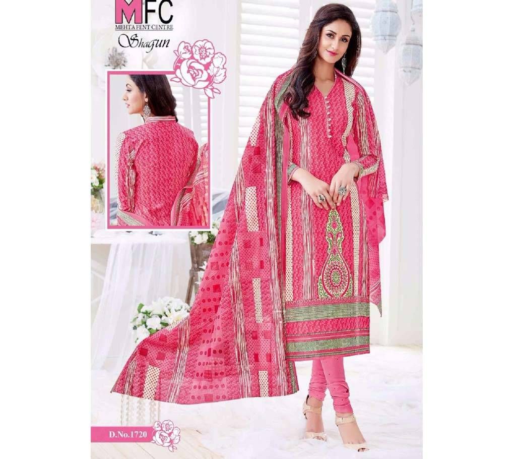 MFC SHAGUN Unstitched Lawn Three piece (1720)