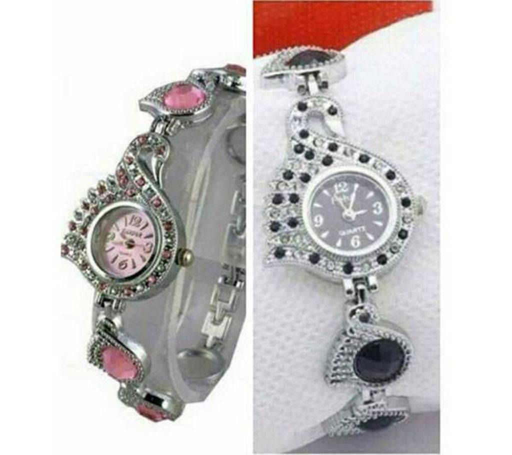 PEACOCK PRIDE ladies wrist watch- 2 pieces 