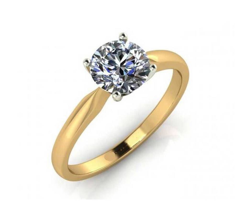 Gold Plated Finger Ring for Women - Golden