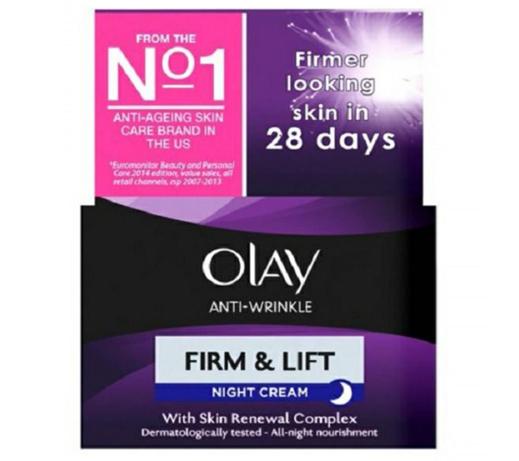 Olay Firm & Lift Night Cream with Mirror EU