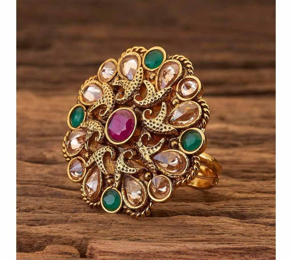 ANTIQUE CLASSIC RINGS WITH GOLD PLATING 16893 (by Pink Point - KJ16893)