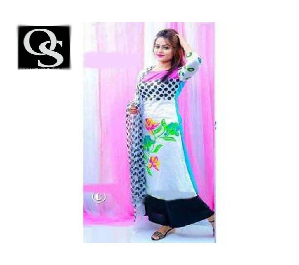 Unstitched Cotton Boutique Three Piece (Copy)