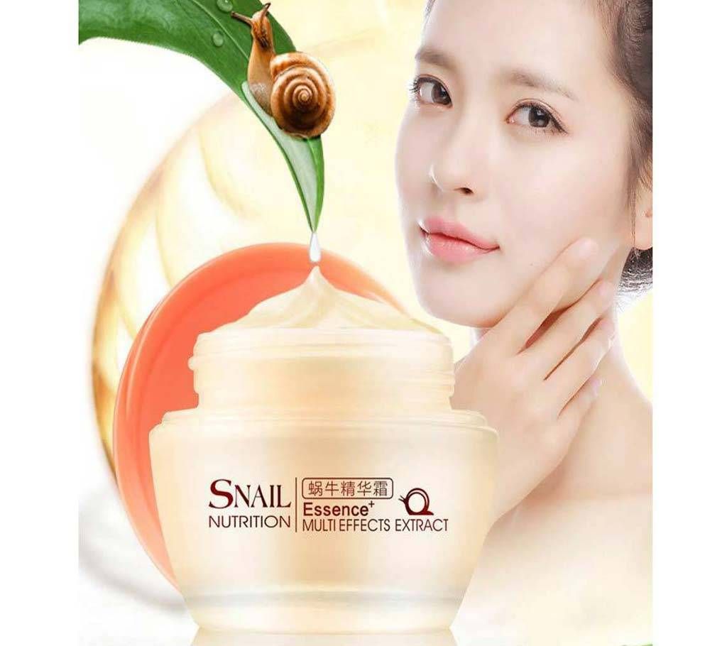 Laikou Snail Nutrition Essence Multi-Effects Extract Day & Night Moisturizing Whitening Oil Control Acne Treatment 50ml China