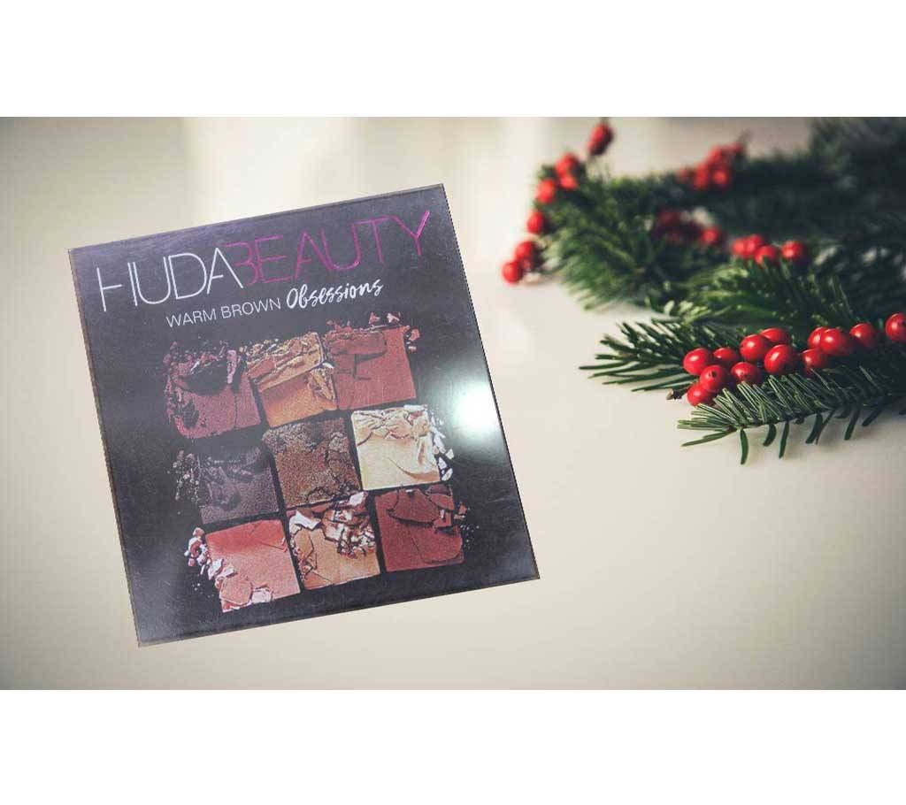 HUDA BEAUTY WARM BROWN Eyeshadow Palette - USA