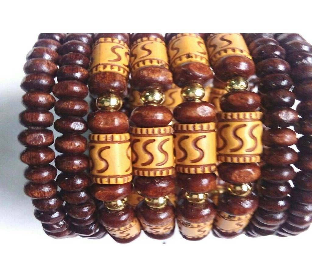 crystal dual beads bangles 