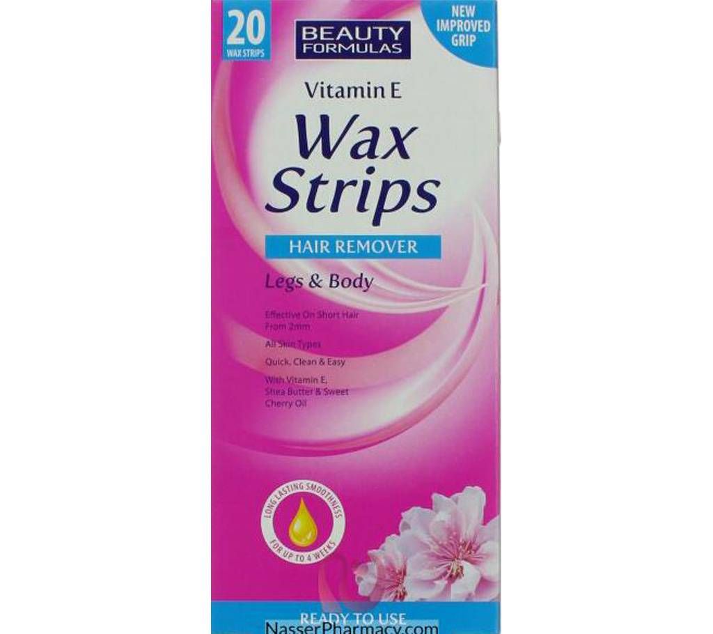 Vitamin E Wax Strips Leg,Body Hair Remover
