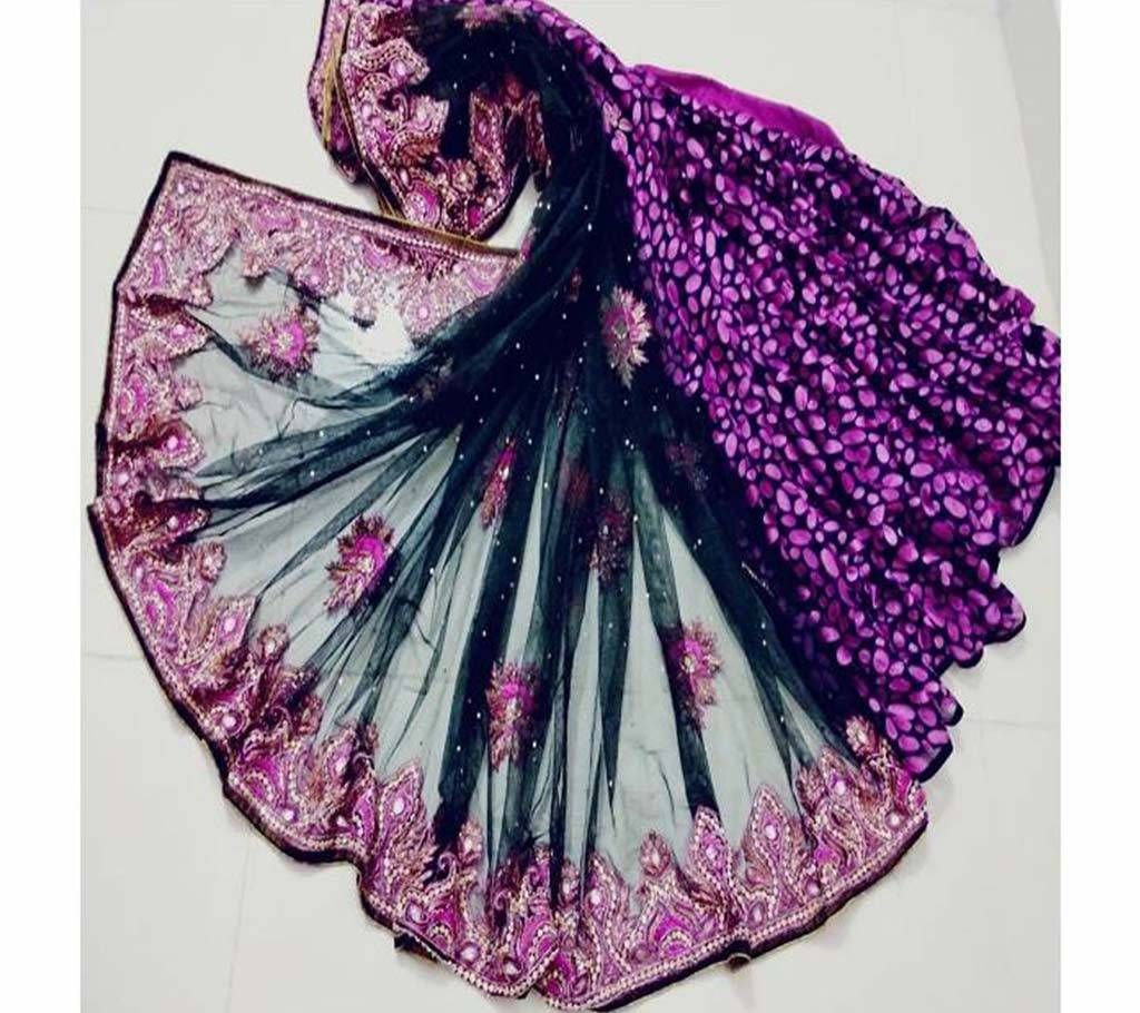 Half silk tissue Sharee