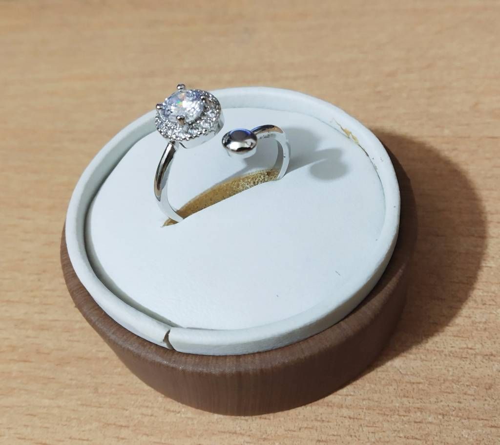 Silver antique ring
