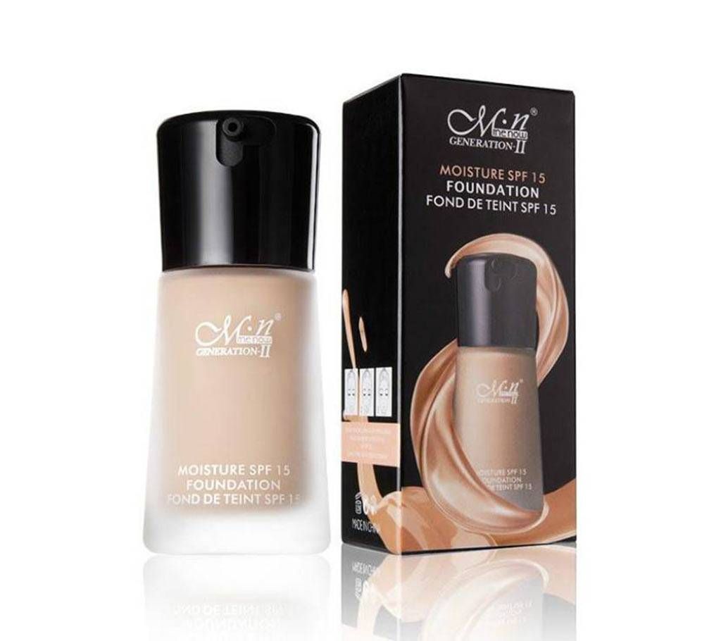 MENOW Moisture SPF 15 Foundation Long-wearing Waterproof Liquid Foundation  35g  China
