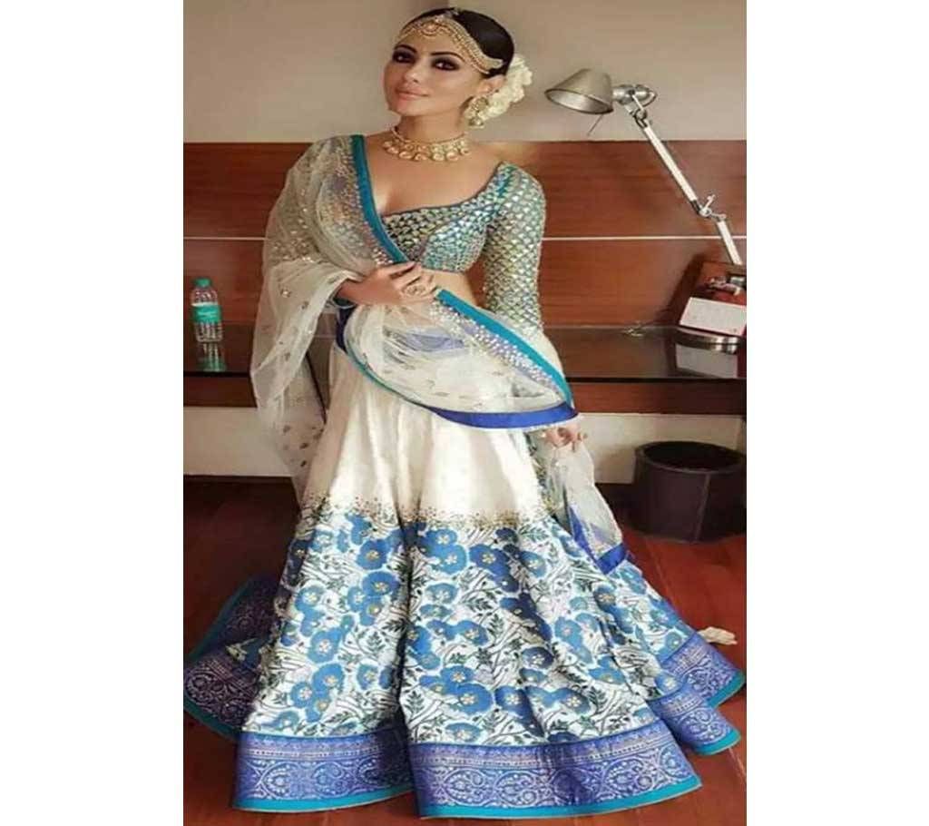 Indian Weightless Georgette Lehenga - Copy