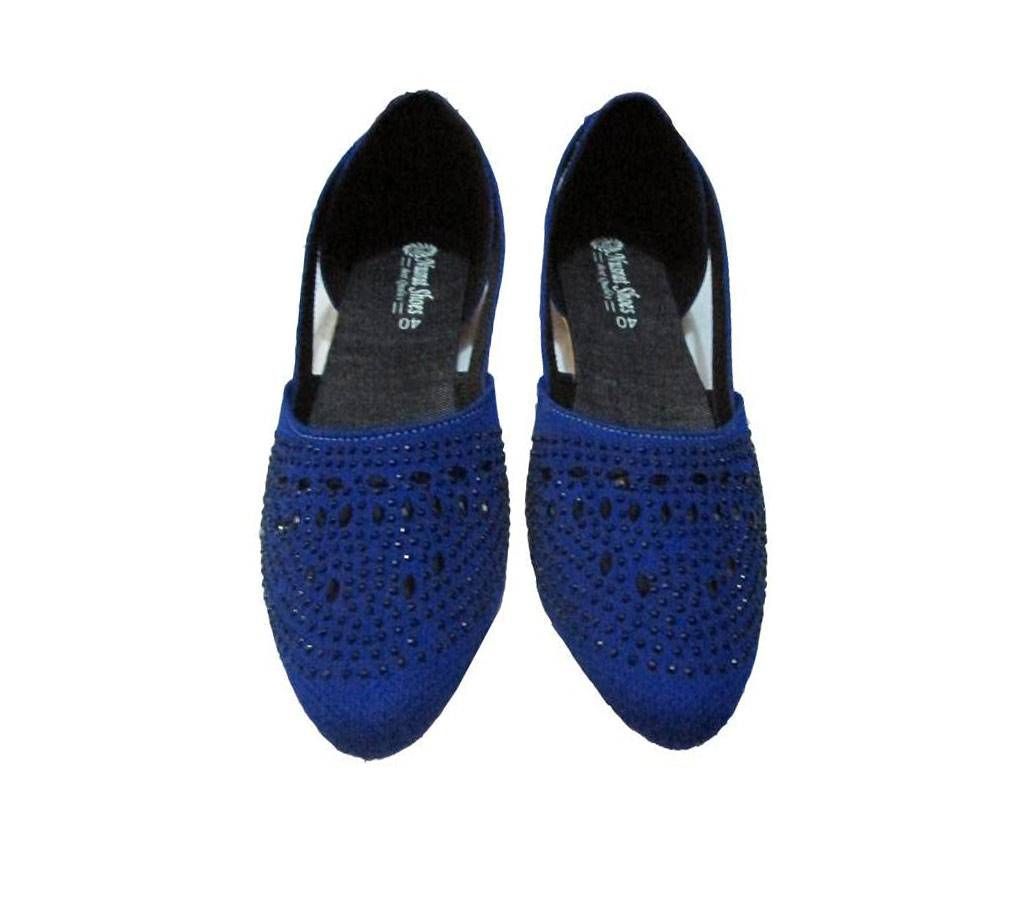 Blue Pumpy Shoes FOR WOMEN