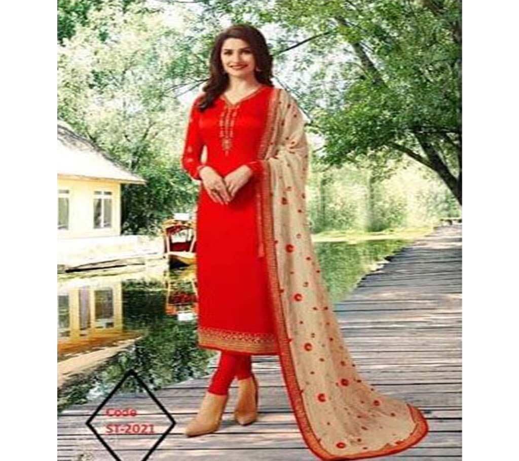 Georgette Unstitched Three Piece